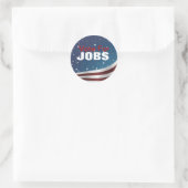 Stem op banen Sticker (Tas)