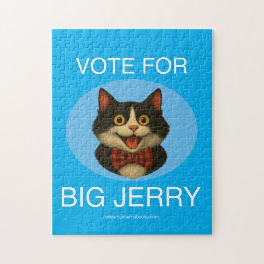 Stem op Big Jerry puzzel (Verticaal)