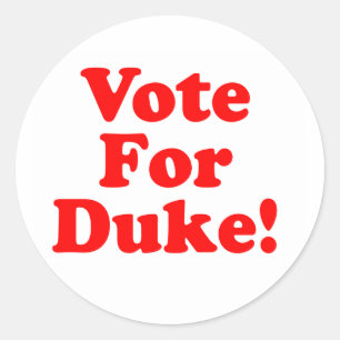 Stem op Duke Phillips Sticker