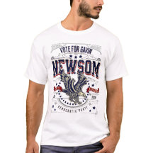Stem op Gavin Newsom 2028 Adelaar Patriottisch