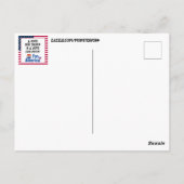 Stem op het Amerikaanse Briefkaart (Achterkant)