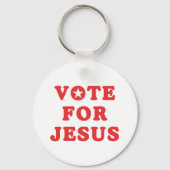 Stem op Jezus Sleutelhanger - Geloof (Voorkant)