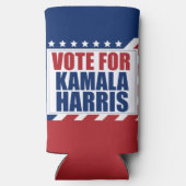 Stem op Kamala Harris Amerikaanse vlag (Achterkant)