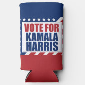 Stem op Kamala Harris Amerikaanse vlag (Voorkant)