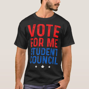 Stem op mij leerlingenraad t-shirt