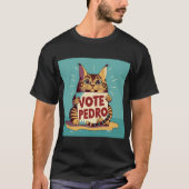 Stem op Pedro Grappig T-shirt (Voorkant)