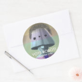 Stem op Robot! - Grote Chuck10.1 Sticker (Envelop)