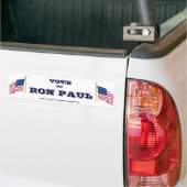 Stem op Ron Paul Bumpersticker (Op Truck)