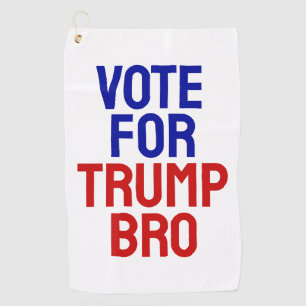 Stem op Trump Bro - Verkiezingen 2024 Golfhanddoek