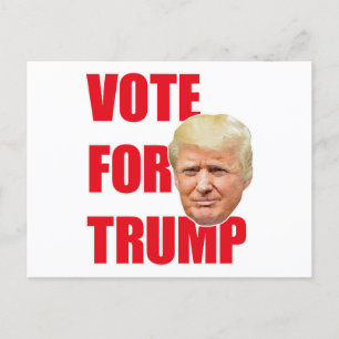 Stem op Trump Feestdagenkaart