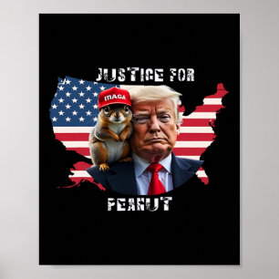 Stem op Trump voor Peanut The Squirrel 4 Poster