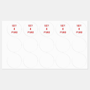 stem Pedro Napoleon grappige verkiezingstekst Labels