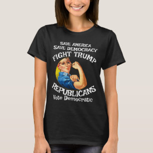 Stem Politiek Patriotisch Trump Republikeinse Part T-shirt