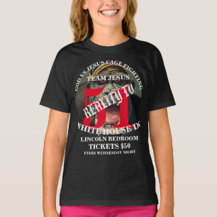 Stem Politiek Patriottisch Trump Republikeinse Par T-shirt