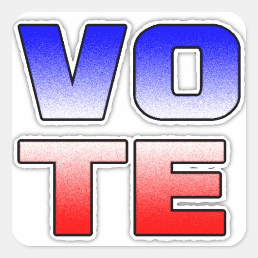 STEM politieke Stickers (Voorkant)