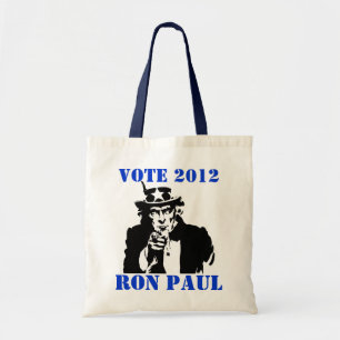 STEM RON PAUL 2012 TOTE BAG