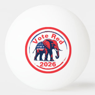 Stem rood 2026 pingpongballen