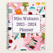 STEM Science Motif enseignant universitaire (Devant)