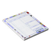 STEM Science Teacher Dagelijkse Planner Notitieblok (Schuin)