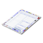 STEM Science Teacher Dagelijkse Planner Notitieblok (Gedraaid)