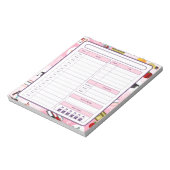 STEM Science Teacher Dagelijkse Planner Notitieblok (Gedraaid)