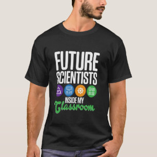 STEM Science Technology Wiskunde Chemie Phys T-shirt