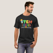 Stem Squad Science Technology Engineering Wiskunde T-shirt (Voorkant volledig)