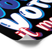 Stem Stem op IT als Sticker Poster (Hoek)