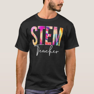 Stem Teacher Tie Dye Terug naar school Vrouwen App T-shirt