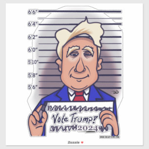 Stem Trump Custom Cut Stickers