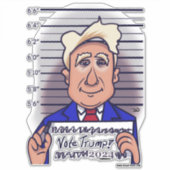 Stem Trump Custom Cut Stickers (Voorkant)