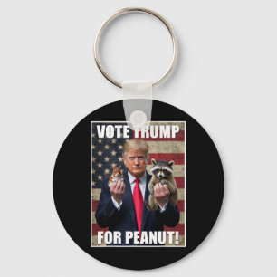 Stem Trump Rechtvaardigheid Voor Fred Peanut De Ee Sleutelhanger