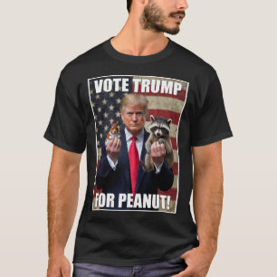 Stem Trump Rechtvaardigheid Voor Fred Peanut De Ee T-shirt