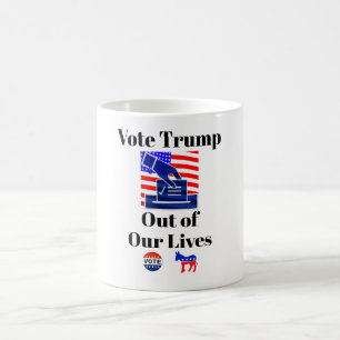 Stem Trump Uit Ons Leven Koffie Mok