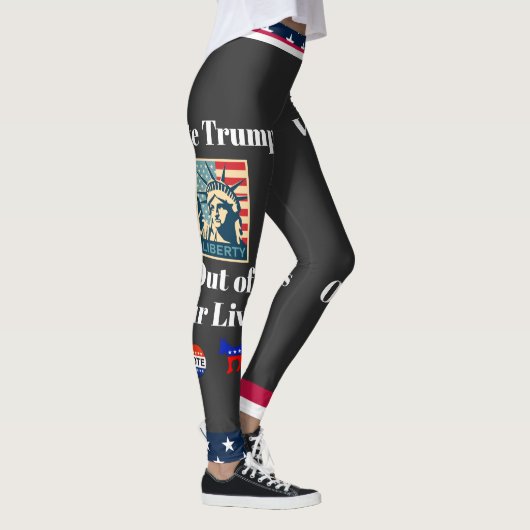 Stem Trump uit ons leven Leggings (Rechts)