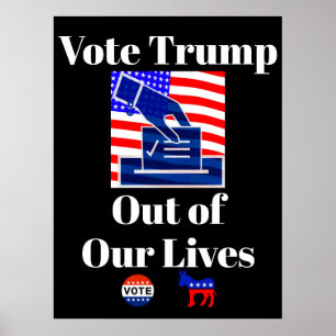 Stem Trump uit ons leven Poster