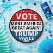 Stem Trump Vance 2024 Papieren Bordje (Feest)