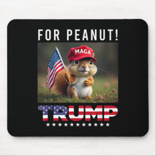 Stem Trump Voor Peanut De Eekhoorn Trump 2024 Muismat