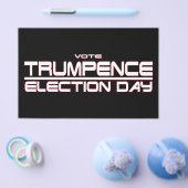 STEM TRUMPENCE: VERKIEZINGSDAG FLYER (Enkel)