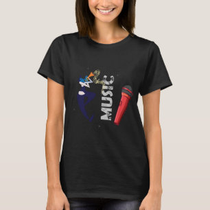 Stem van de stad - Urbane muziek & microfoon ontwe T-shirt
