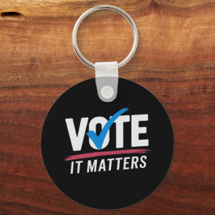 Stem Verkiezing 2024 Stemmer Democraat Politiek Sleutelhanger