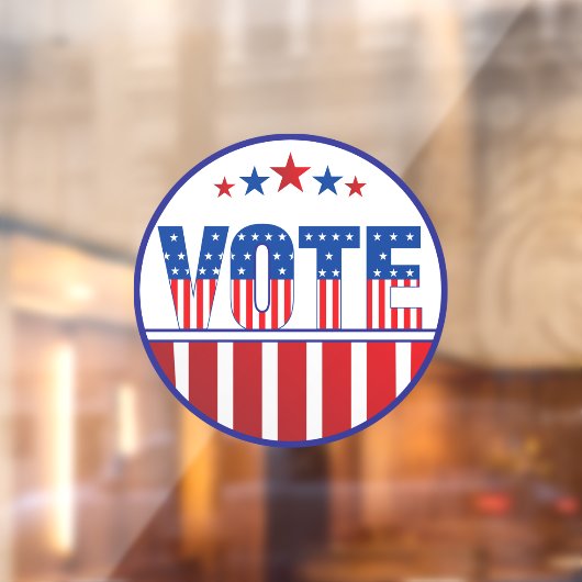 Stem Verkiezingen Sticker (Vel 2)