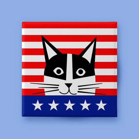 STEM! vierkante Button