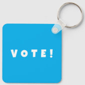 Stem vierkante sleutelhanger (Achterkant)