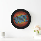 STEM VINTAGE GROTE KLOK (Huis)