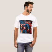 Stem voor de VS T-shirt (Voorkant volledig)