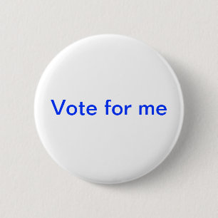 stem voor mij ronde button 5,7 cm