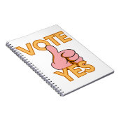 Stem vóór notitieboek (Rechterzijde)