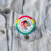 Stem voor President: Studentenraad Ronde Button 7,6 Cm (In situ)