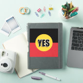 Stem vóór sticker (iPad Cover)